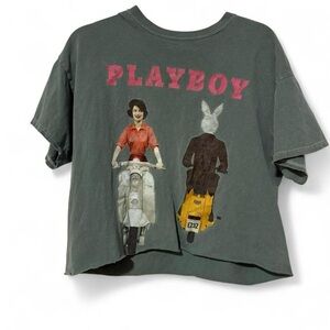 Playboy graphic tee with cute design